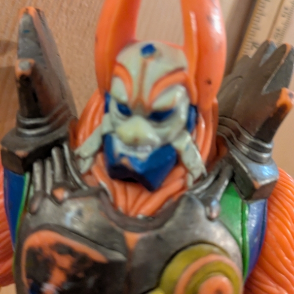 merrick The Barbarian Action Figure with Orange and Blue Accents Power Rangers - Picture 6 of 6